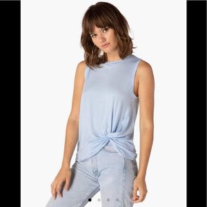 Twist Goodbye Muscle Tank